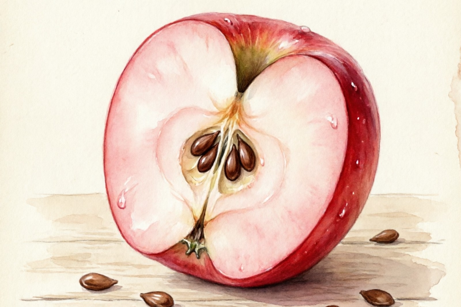 Apple seeds danger: amygdalin in apple seeds is toxic to cockatiels