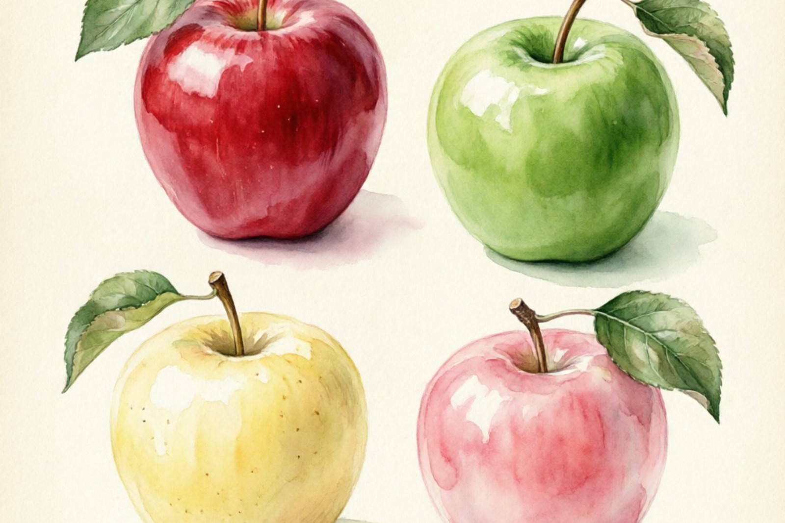 Comparison of red, green, and granny smith apples for cockatiels