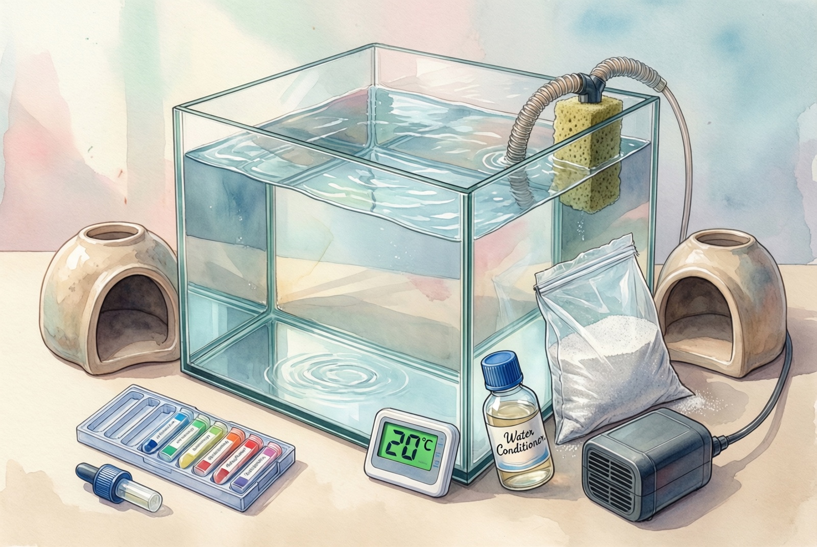 Essential axolotl tank equipment overview