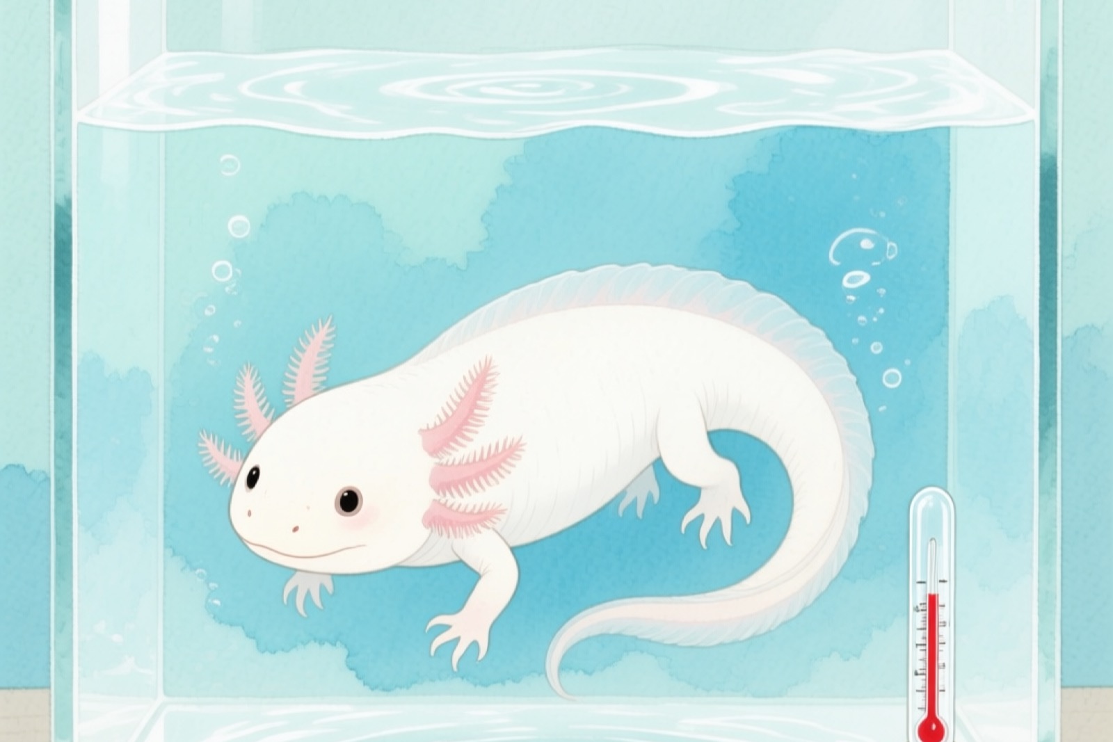 Axolotl Tank Temperature: Ideal Range & Heating