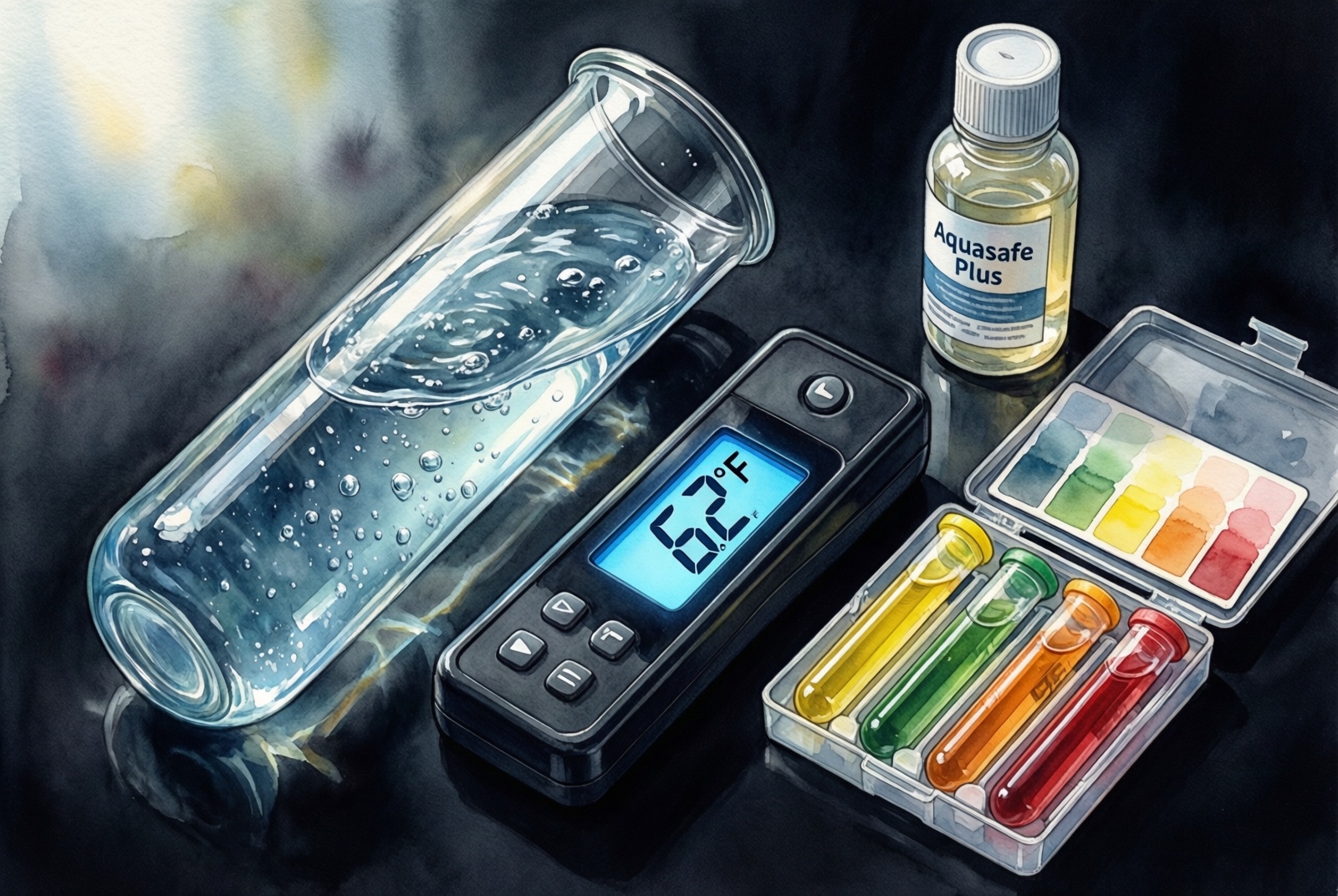 Axolotl water temperature and testing