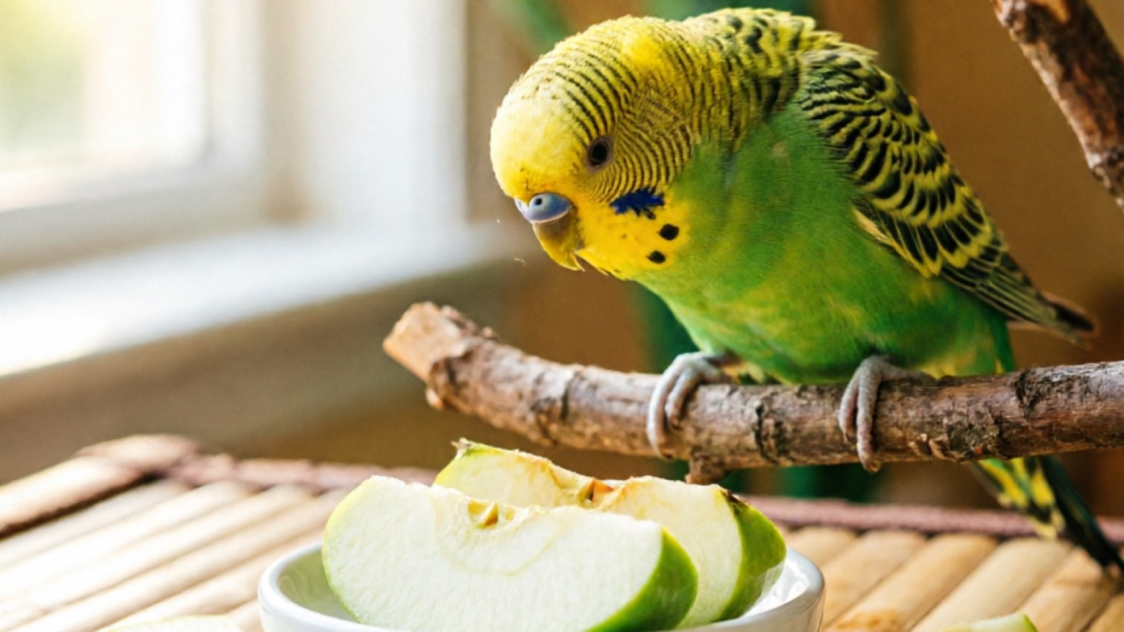 Can Budgies Eat Apples? Safety Guide, Serving Sizes & Risks