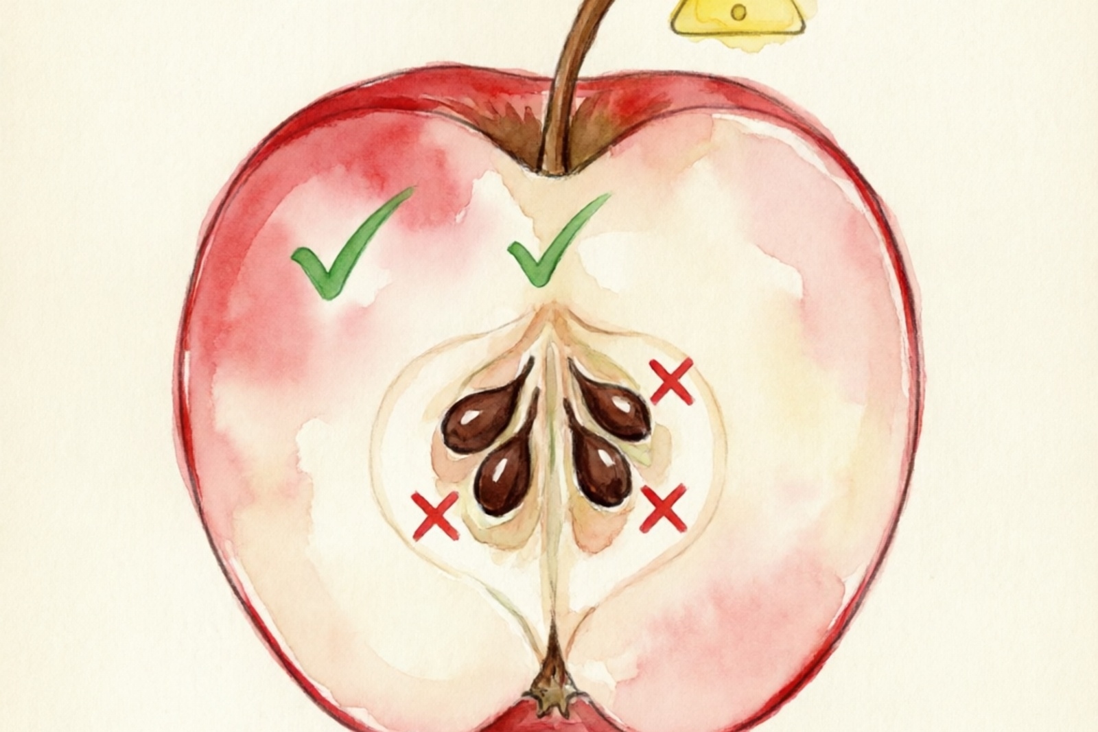 Apple parts safety guide: which parts of an apple are safe or toxic for chinchillas