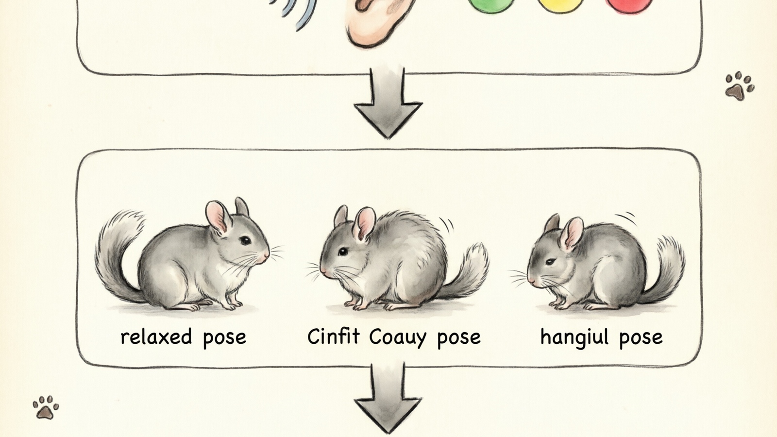 Quick response guide for each chinchilla sound type