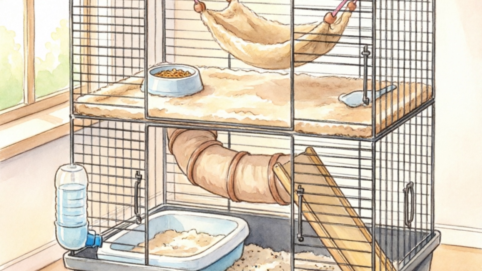 Best Ferret Cage Accessories 2026: Hammocks, Tunnels & More