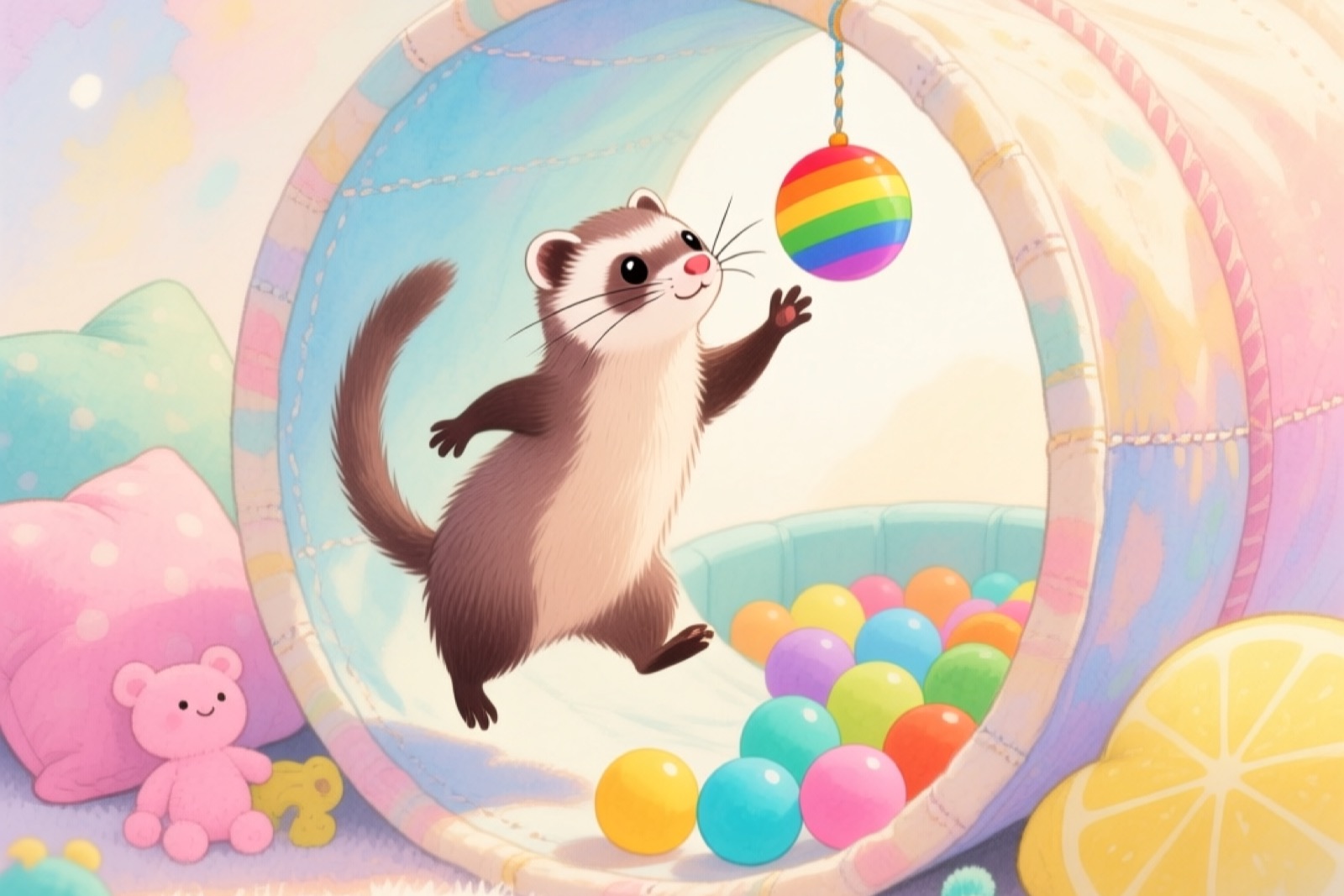 Best Ferret Toys 2026: 7 Tested (Tunnels, Balls and