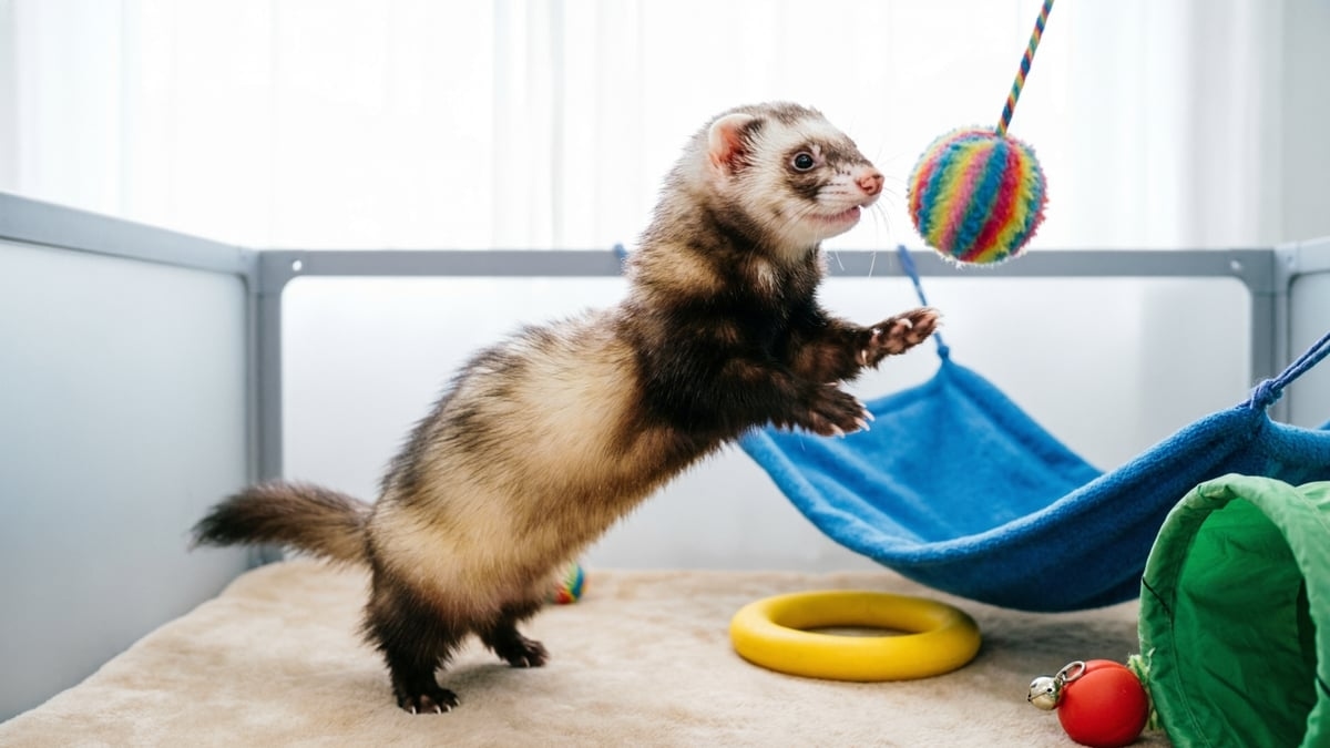 Complete ferret care guide: Diet, Cage, Health & Behavior