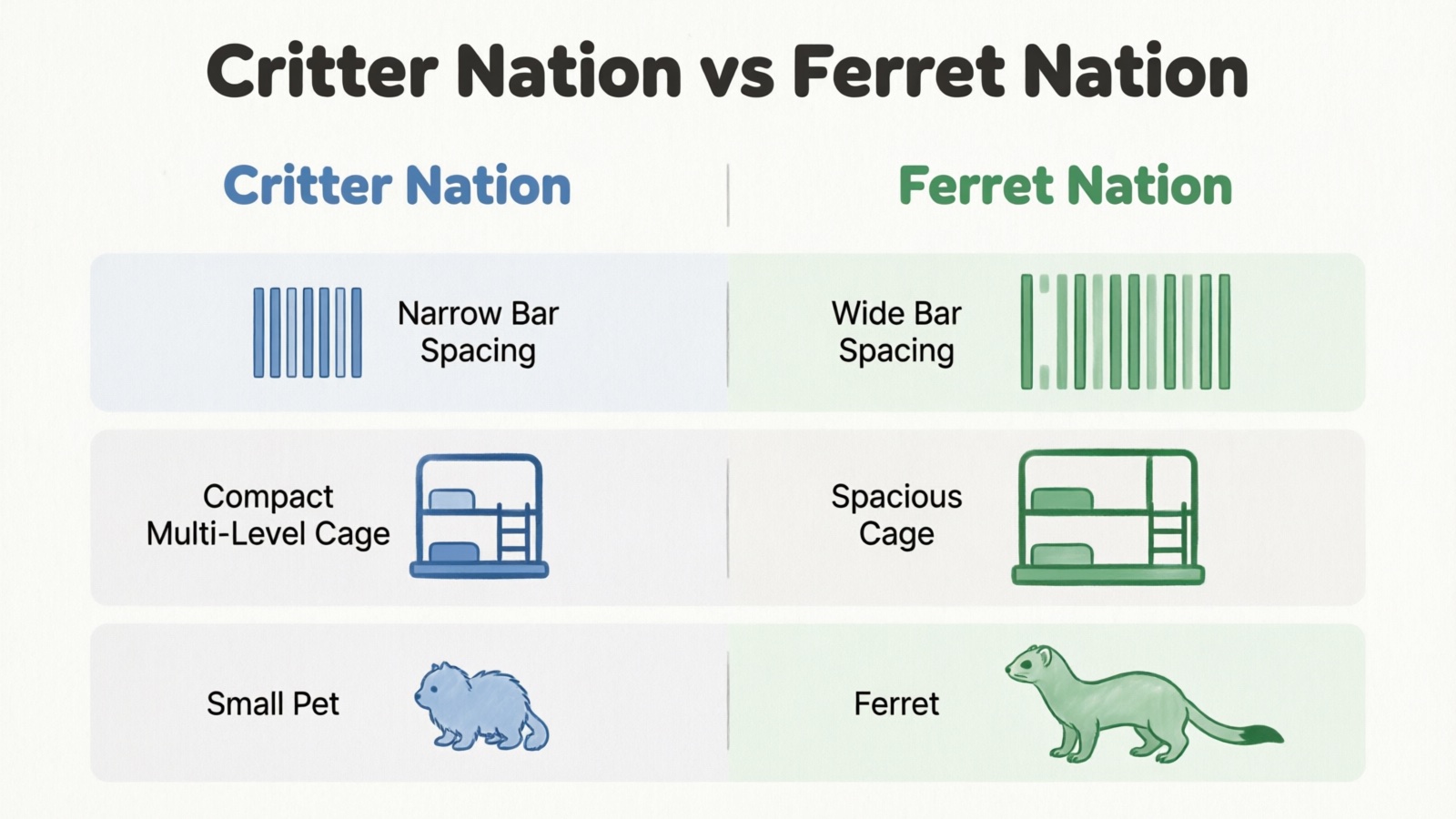 Critter Nation vs Ferret Nation