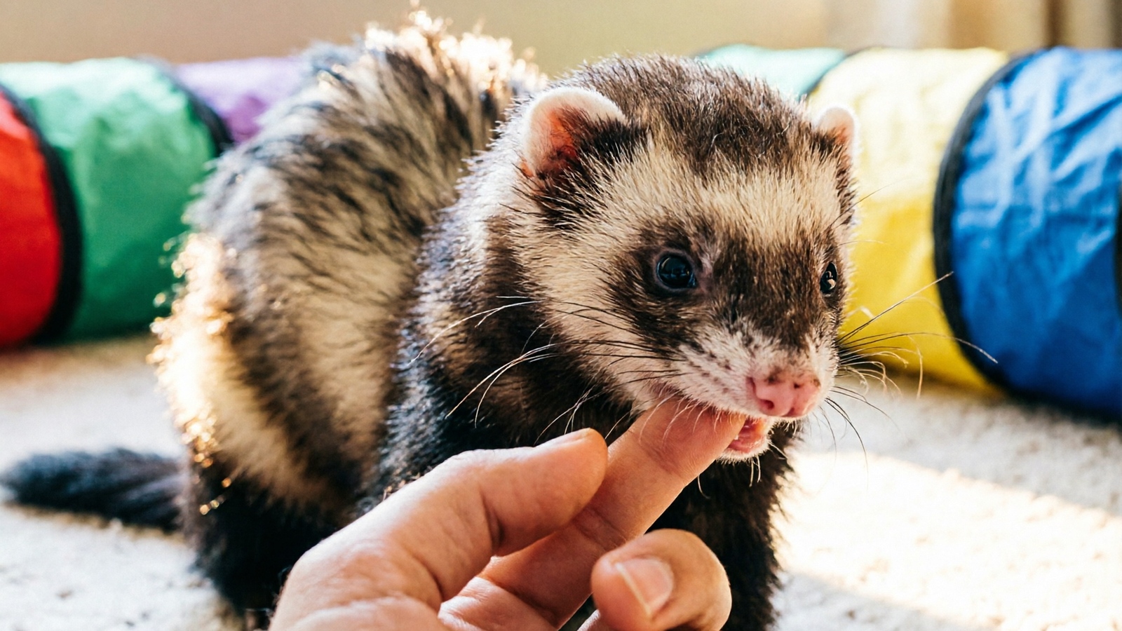 Why Does My Ferret Bite? 7 Reasons & How to Stop It