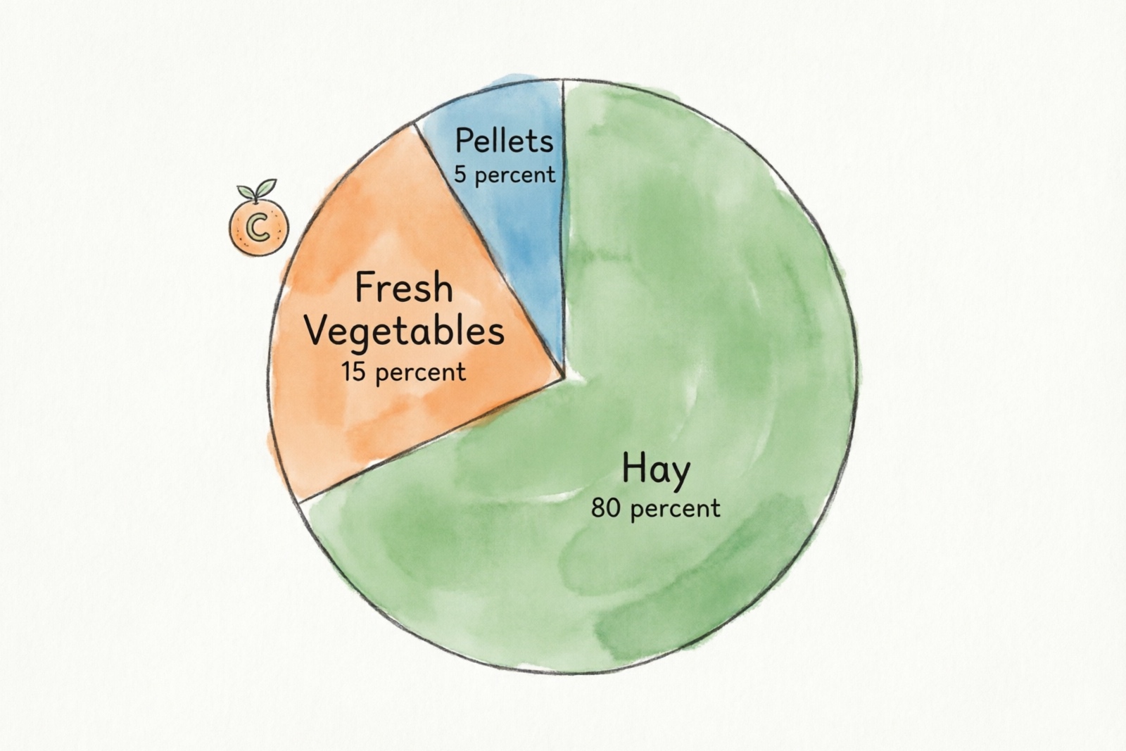 Guinea pig ideal diet composition chart