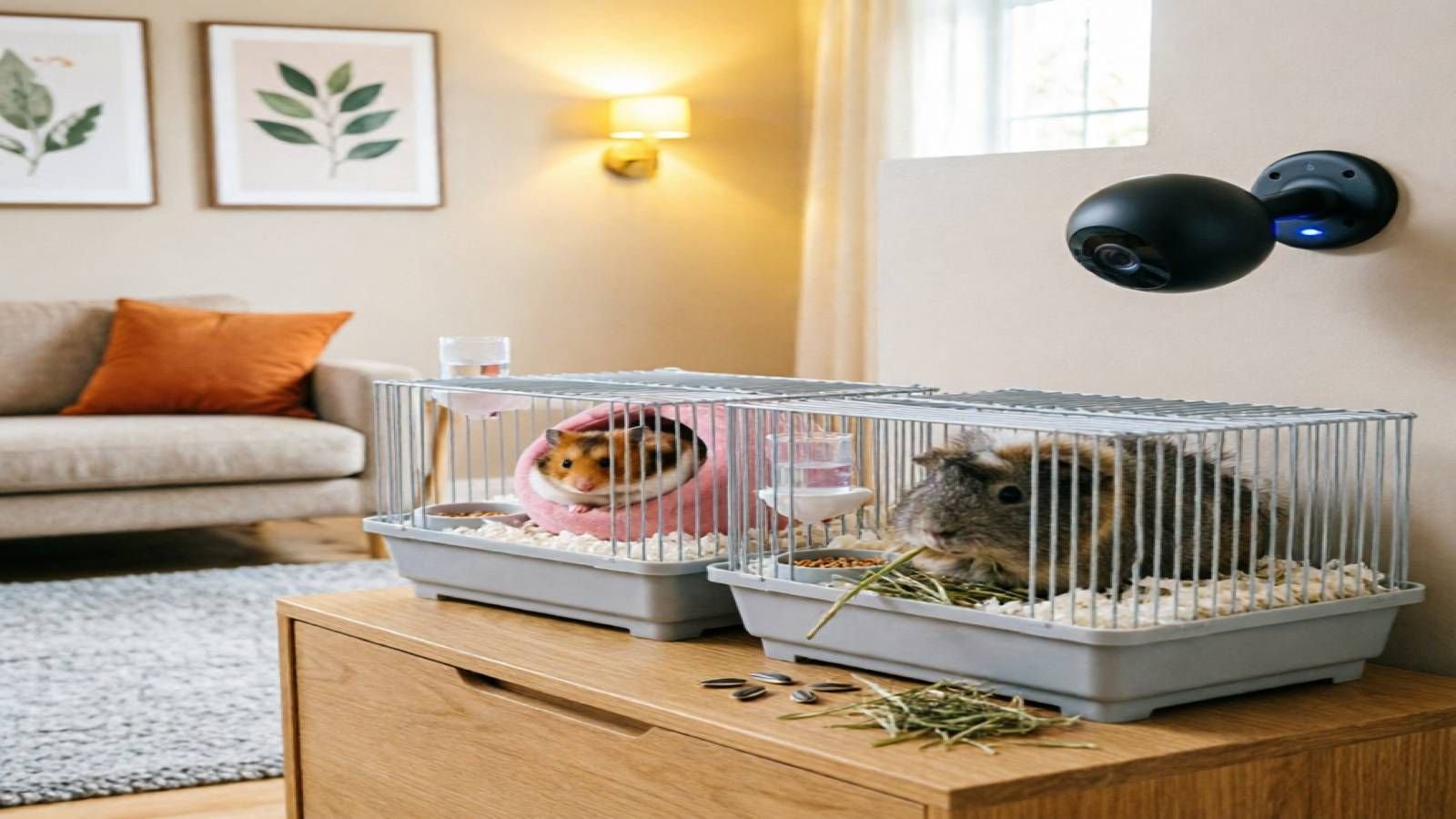 Best Pet Camera for Hamsters & Guinea Pigs