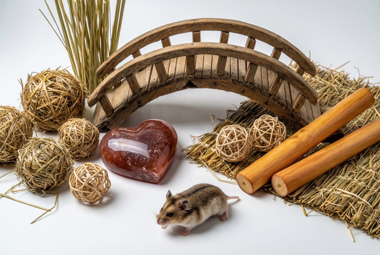 Hamster chew toys collection