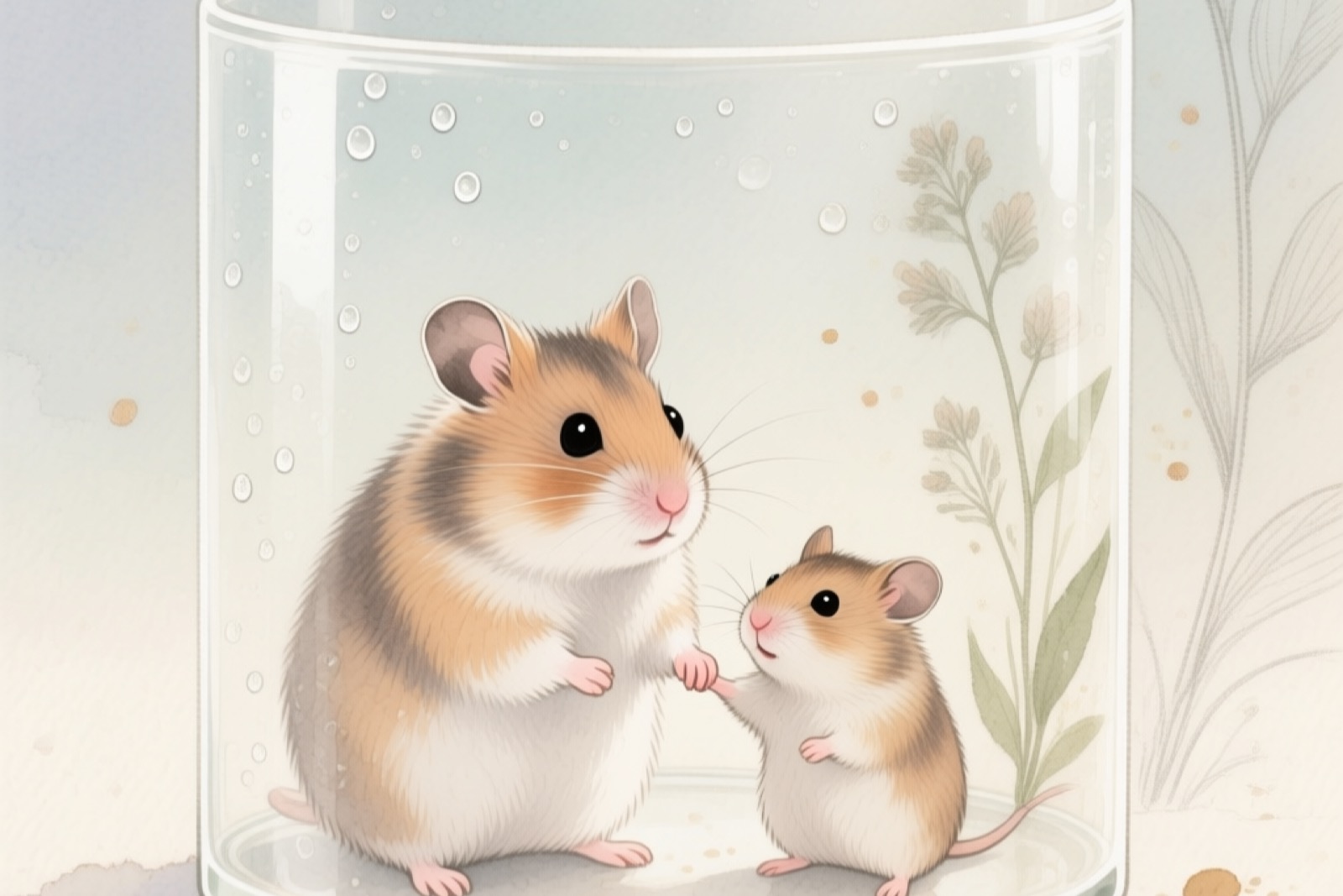 Syrian hamster handling vs dwarf hamster tank setup