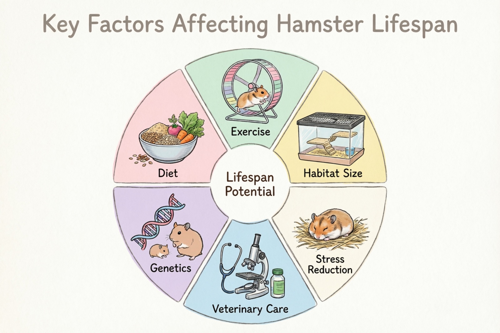 Hamster lifespan factors impact chart