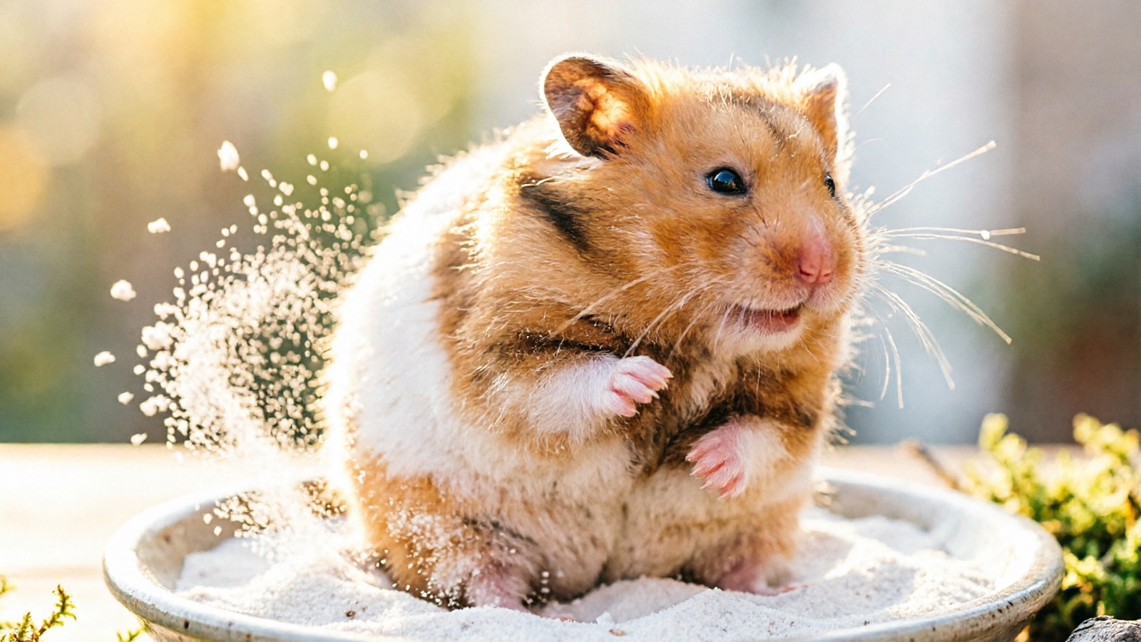 Hamster Sand Bath Guide: Best Sand, Containers & DIY