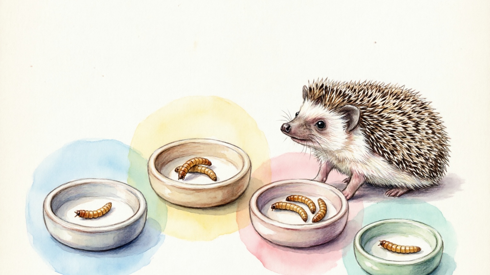 Safe feeding guidelines - how many mealworms per week by age