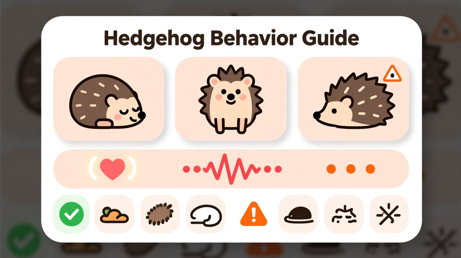 Hedgehog Behavior Guide: Body Language, Sounds & Meanings