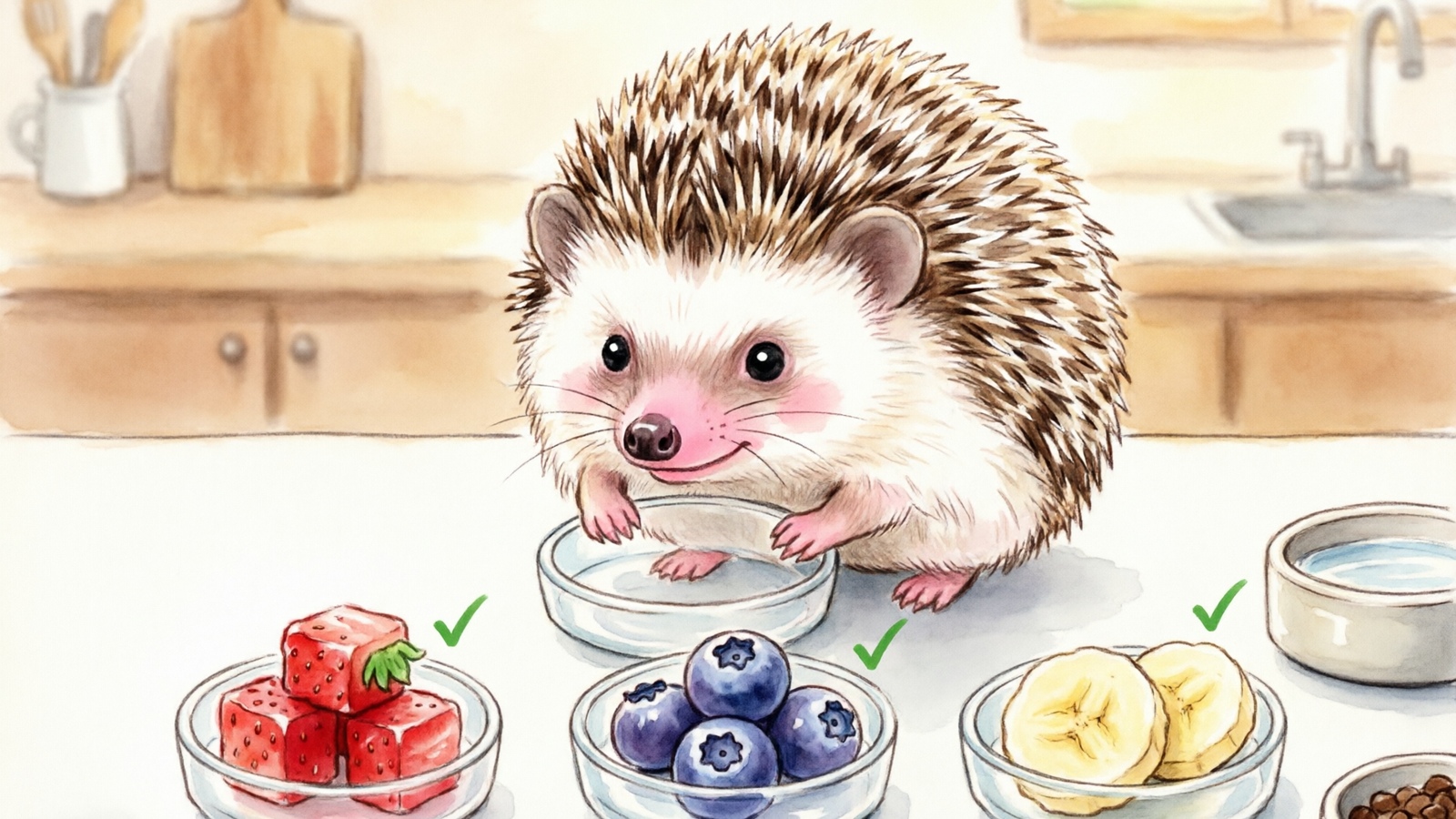Safe fruits variety for hedgehogs — better alternatives to strawberries