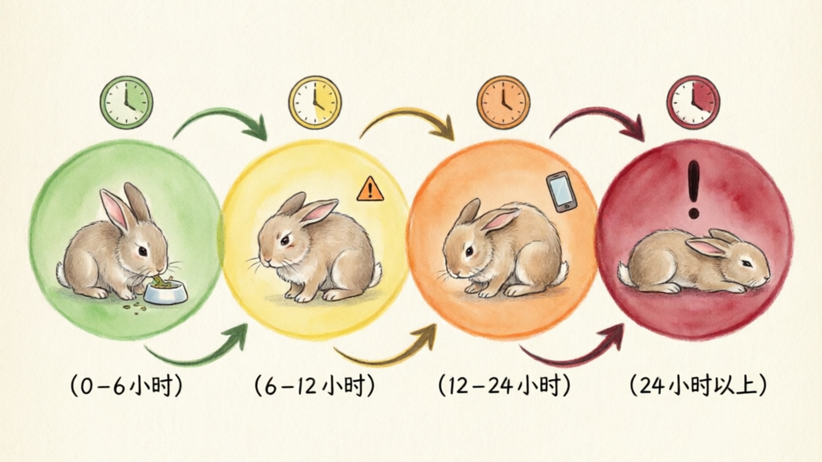 Emergency timeline — how quickly you need to act when your rabbit stops eating