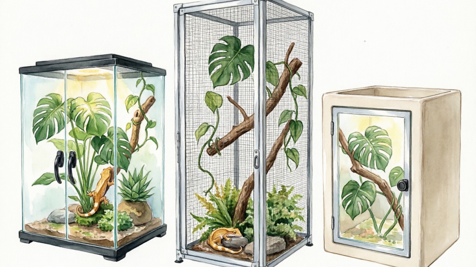 Best Crested Gecko Enclosure — Size, Setup & Guide