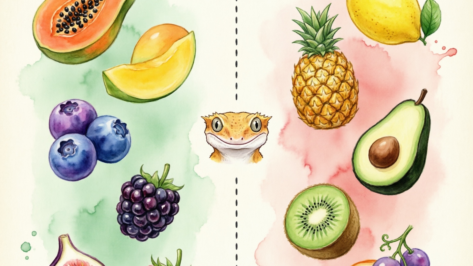 Safe and Toxic Fruits for Crested Geckos
