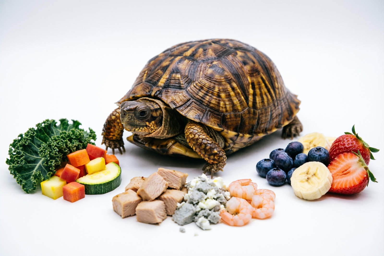 Box turtle diet