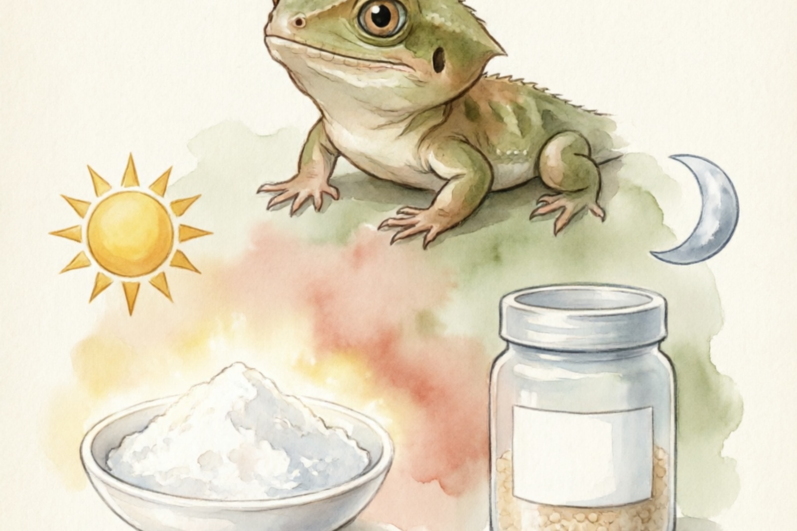 Crested gecko calcium supplement decision guide: when to use calcium with D3 vs without D3