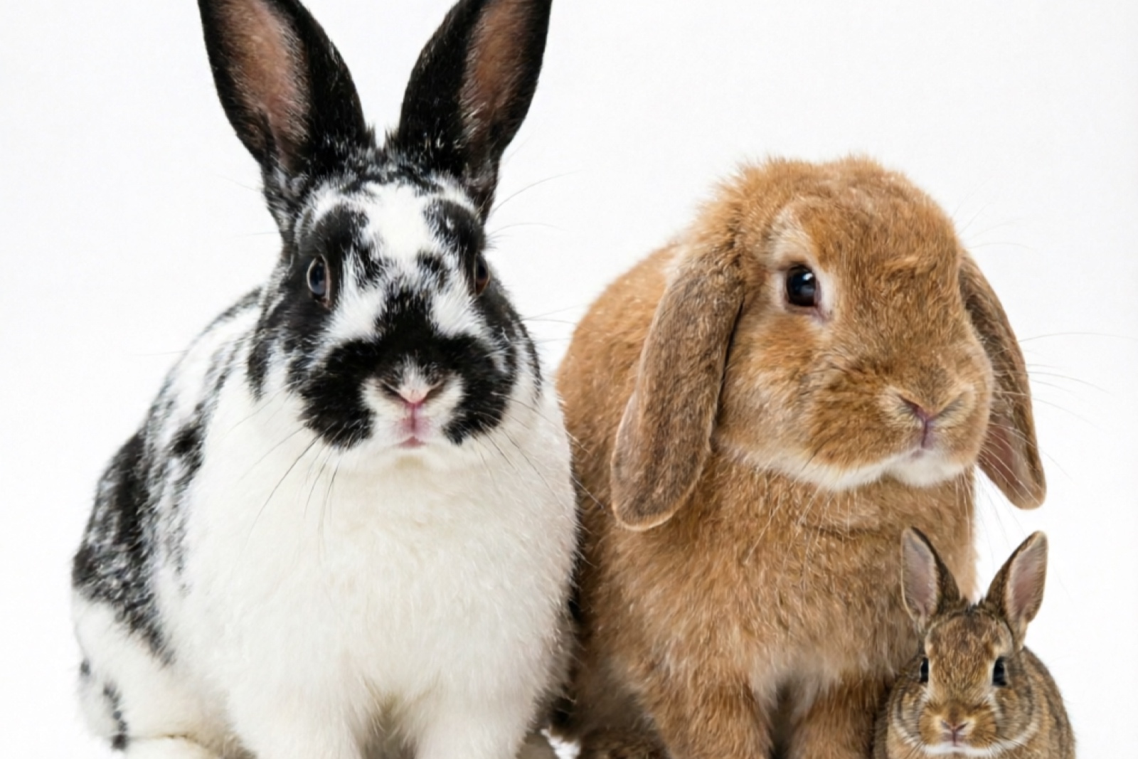 Dutch rabbit compared to Holland Lop and Netherland Dwarf